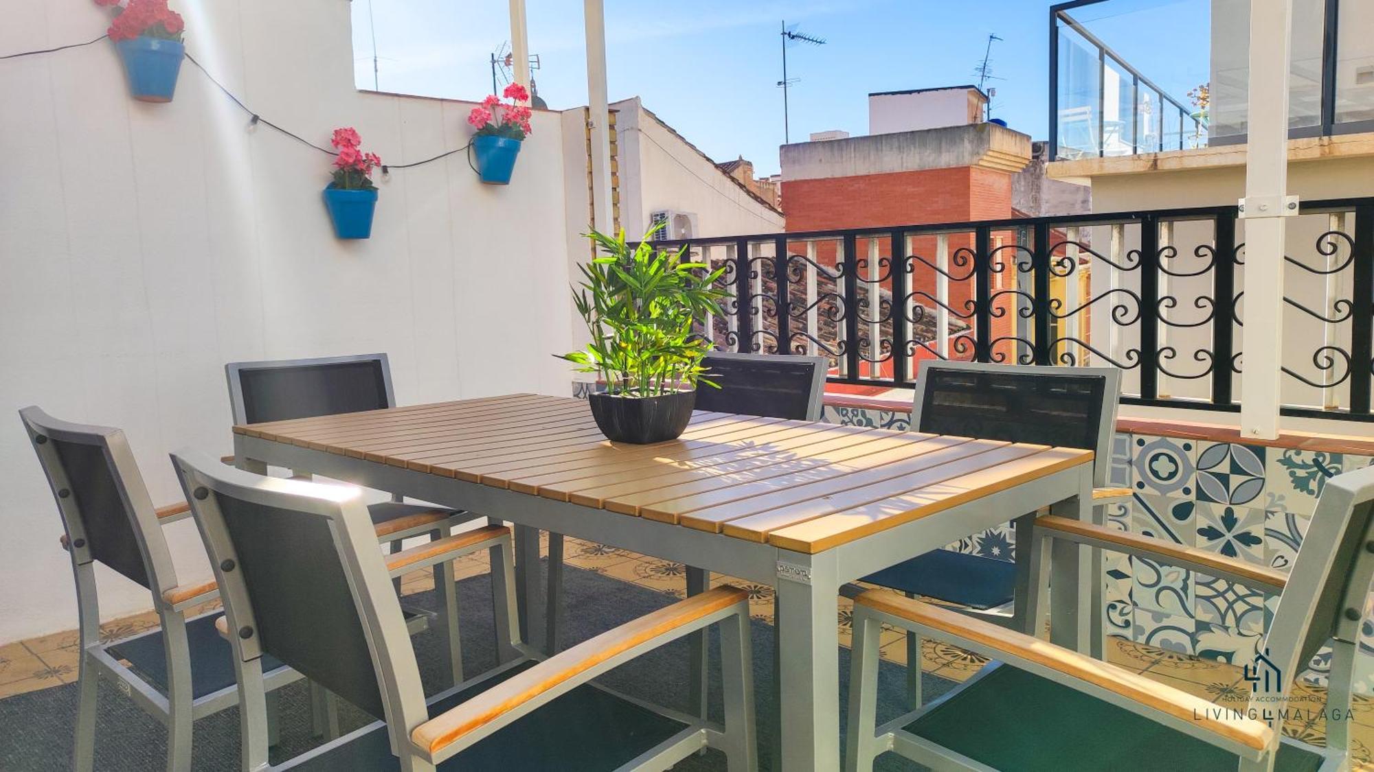 Living4Malaga Sun&Terrace Penthouse Apartman Kültér fotó